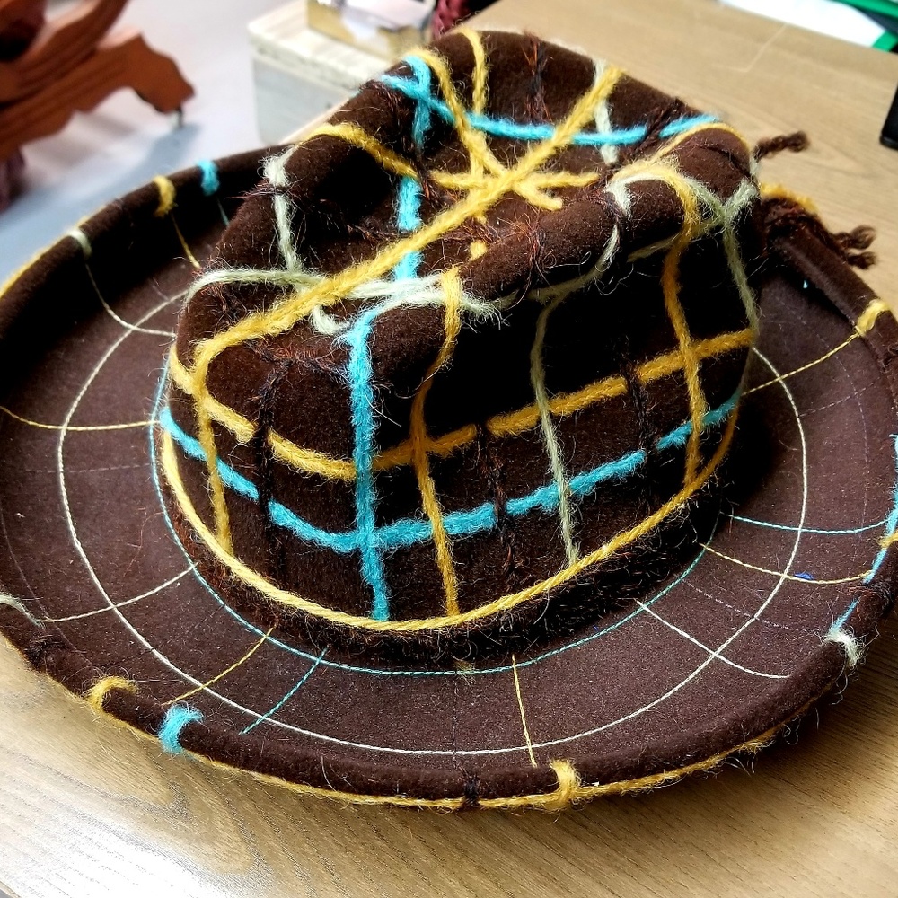 VINTAGE 1960s 70s YSL Yves Saint Laurent Hat Wool